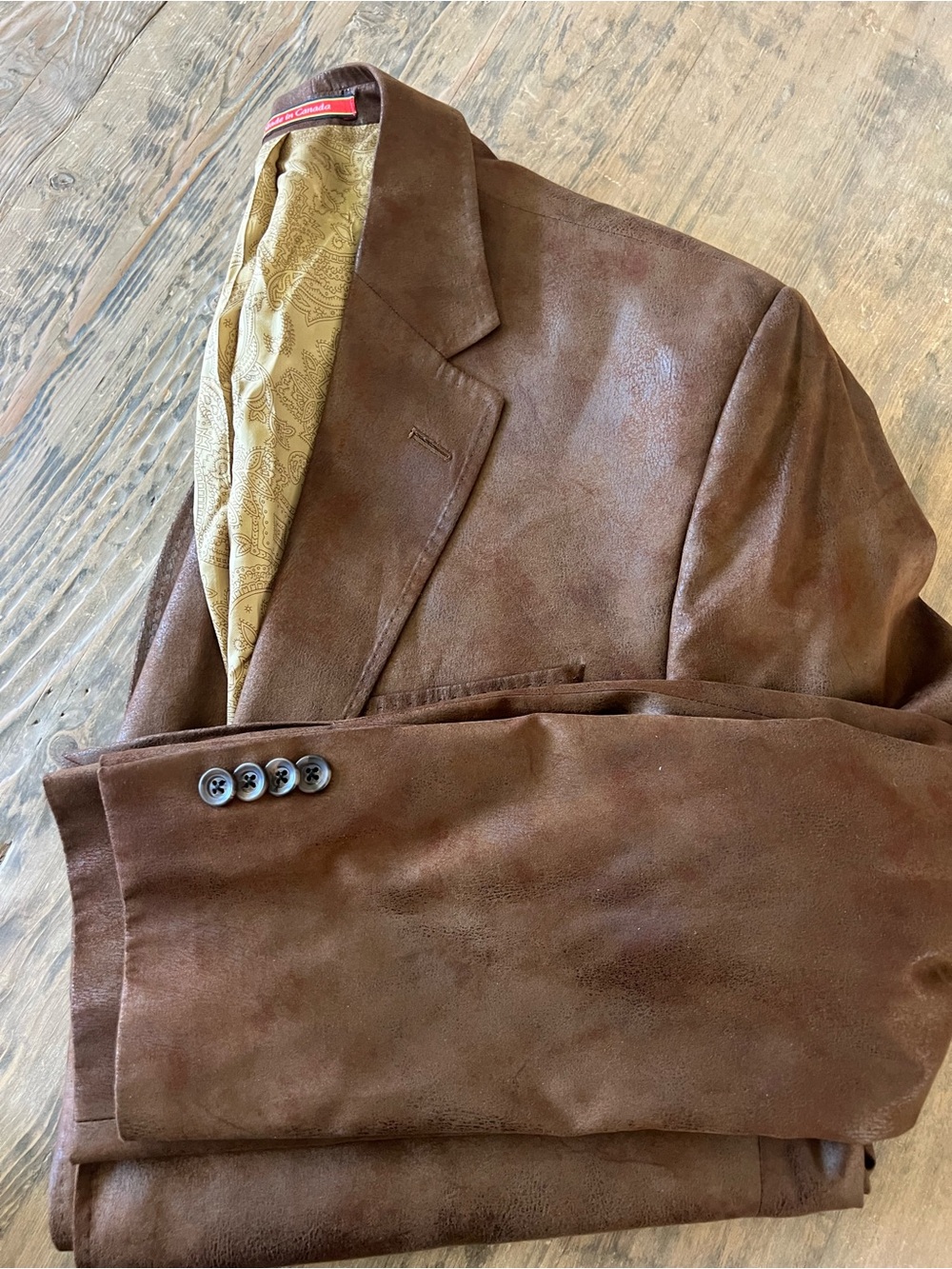 Gorgeous Cremieux Brown “Suede” Sport Coat